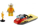 Mattoncini Lego 30368 Moto D'acqua Del Pompiere Della Città