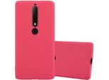 Cadorabo Custodia Per Nokia 6.1 Custodia Protettiva In Rosso Custodia Per Cellulare Tpu Custodia In Silicone Cover