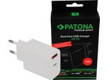 Alimentatore Patona Premium 18 W Pd Qc 3.0 USB-C USB-A 5 V