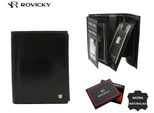 Portafoglio Grande Da Uomo In Pelle - Rovicky