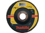 Makita FäCherscheibe 1 Stk. - 125 Mm - 22,23 Mm - K60 - Edelstahl