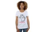 Disney - Maglietta Da Donna BI15872 (L) (Bianco)