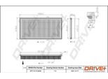 Dr!Ve+ DP1110.10.0649 - Oe 0 K2A5 13 Z40A Filtro Aria Per Carens I (Fc), Carens Ii (Fj)