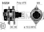 Era 210773A - Alternatore Oe 27060 0Q070 Per Yaris (P9)
