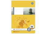 Staufen® Style 040632052 Oktavheft LIN52 - A6, 32 Blatt, 80,G/Qm, 5Mm Kariert