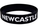 Newcastle United Fc - Polsino In Silicone TA13647 (Taglia Unica) (Nero/Bianco)