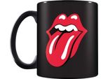 The Rolling Stones - Set Tazza/Calza, Lingua PM11005 (Taglia Unica) (Nero/Rosso)