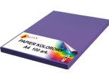 Carta Colorata A4 90G Viola Indaco 100 Fogli