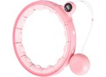 Hula Hoop Rosa Appesantito Con Contatore