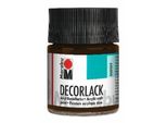 Marabu 1130 05 045 Decorlack Acryl Dunkelbraun 50 Ml