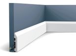Battiscopa A Pavimento Orac Decor Axxent SX172 Stile Moderno 2 M