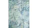 Carta Da Parati Grafica Profhome 822207 Plastica Lucida Blu Pastello Viola Crema Argento 5,33 M2