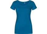 X.O By Promodoro 1545 | Maglietta Donna A Girocollo, Cotone Pettinato - Colore: Petrolio - Taglia: Xxl