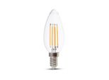 V-TAC Lampada A Filamento Led VT-1986-N, E14, Eek: F, 4W, 400Lm, 3000K