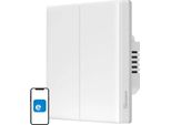 Smart Wifi Touch Wall Switch Sonoff Tx T5 2C (2-Channel)