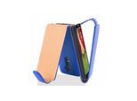 Cadorabo Cover Protettiva Per Lg G2 Custodia In Blu Flip Case Custodia Per Cellulare Cover In Similcuoio