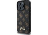 Guess Guhmp16Xpgpysk Custodia Rigida Per Iphone 16 Pro Max 6.9 Czarny/Nero Peony Script Magsafe
