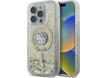 Hello Kitty Hkhmp16Xlgdih Iphone 16 Pro Max 6,9 BiałY ZłOty/Bianco Oro Custodia Rigida Liquid Glitter Fever Magsafe