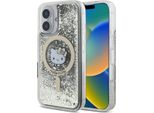 Hello Kitty Hkhmp16Slgdik Iphone 16 6.1 Czarny ZłOty/Nero Oro Custodia Rigida Liquid Glitter Fever Magsafe