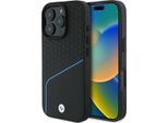 Bmw Bmhmp16X23Rdclk Iphone 16 Pro Max 6,9 Czarny/Nero Hardcase Segno Pelle Strutturato E Linea Magsafe