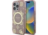 Guess Guhmp16Lh4Pyeep Iphone 16 Pro 6.3 RóżOwy/Pink Custodia Rigida Iml Peonia Su Sfondo 4G Magsafe