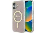 Guess Guhmp16Mh4Stp Custodia Rigida Per Iphone 16 Plus 6.7 RóżOwy/Rosa Iml 4G Magsafe