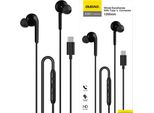 Dudao X3C+ Cuffie Cablate Usb-C In-Canal 1,2M - Nero