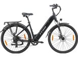 Bicicletta Elettrica Ttgo HZ-28ST - Motore 250W Batteria 36V20AH Ruote Da 28 Pollici Freni A Disco Meccanici - Nero