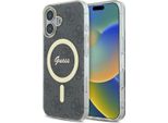 Guess Guhmp16Mh4Stk Custodia Rigida Iml 4G Magsafe Per Iphone 16 Plus 6.7 Czarny/Nero