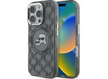 Karl Lagerfeld Klhmp16Lhmckmhk Iphone 16Pro 6.3 Czarny/Nero Iml Monogram Karl&Choupette Testa Magsafe