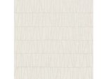 Profhome 395062-GU Carta Da Parati Grafica In Tessuto Non Tessuto Geometrico Bianco Scintillante Bianco Perla 5,33 M2