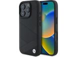 Bmw Bmhcp16X23Rcgpk Iphone 16 Pro Max 6,9 Czarny/Nero Hardcase Segno Pelle Attraversando Linee Modello