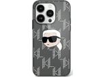 Karl Lagerfeld Klhcp16Shklpkhk Iphone16 6.1 Czarny/Nero Custodia Rigida Iml Karl Head Placcato