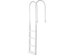 Scala Per Piscina 4 Gradini 2 Corrimano 136 Kg Accesso Alla Piscina Per Piscine Da 122-137 Cm