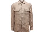 O2828 Camicia Uomo Paolo Pecora Man Linen Shirt