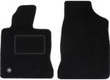 Wielganizator Tappetini Auto Velours Anteriori Adatto Per Chrysler Pt Cruiser (2000-2010, Cabrio, Hatchback) Neri, Set 2 Pz, Con Fissaggi