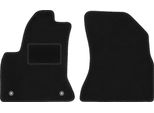 Wielganizator Tappetini Auto Velours Anteriori Adatto Per Citroen C4 Grand Picasso (2006-2013, Minivan) Neri, Set 2 Pz, Con Fissaggi