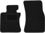 Wielganizator Tappetini Auto Velours Anteriori Adatto Per Bmw 6 E63 (2003-2010, Coupé) Neri, Set 2 Pz, Con Fissaggi
