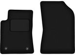 Wielganizator Tappetini Auto Velours Anteriori Adatto Per Citroen C3 Iii (2017-, Hatchback) Neri, Set 2 Pz, Con Fissaggi