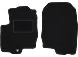 Wielganizator Tappetini Auto Velours Anteriori Adatto Per Mitsubishi Colt Vi Z30 (2004-2008, Hatchback) Neri, Set 2 Pz, Con Fissaggi
