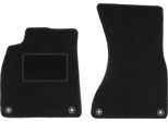 Wielganizator Tappetini Auto Velours Anteriori Adatto Per Audi A7 (2011-, Coupé, Sportback) Neri, Set 2 Pz, Con Fissaggi