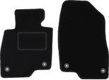 Wielganizator Tappetini Auto Velours Anteriori Adatto Per Mazda 6 Gj Iii (2012-, Station Wagon) Neri, Set 2 Pz, Con Fissaggi