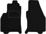 Wielganizator Tappetini Auto Velours Anteriori Adatto Per Ford Cougar (1998-2004, Coupé) Neri, Set 2 Pz, Con Fissaggi