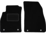 Wielganizator Tappetini Auto Velours Anteriori Adatto Per Chevrolet Malibu V (2011-2015, Station Wagon, Liftback, Berlina) Neri, Set 2 Pz, Con Fissaggi