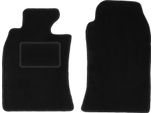 Wielganizator Tappetini Auto Velours Anteriori Adatto Per Mini Cooper R52 (2004-2008, Hatchback) Neri, Set 2 Pz, Con Fissaggi