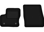 Wielganizator Tappetini Auto Velours Anteriori Adatto Per Ford Transit Connect (2013-2017, Furgone) Neri, Set 2 Pz, Con Fissaggi