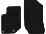 Wielganizator Tappetini Auto Velours Anteriori Adatto Per Peugeot 2008 Ii (2019-, Hatchback) Neri, Set 2 Pz, Con Fissaggi