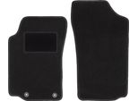 Wielganizator Tappetini Auto Velours Anteriori Adatto Per Peugeot 306 (1993-2001, Cabriolet) Neri, Set 2 Pz, Con Fissaggi