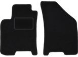 Wielganizator Tappetini Auto Velours Anteriori Adatto Per Daewoo Nubira (1997-2012, Berlina, Station Wagon) Neri, Set 2 Pz, Con Fissaggi