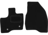 Wielganizator Tappetini Auto Velours Anteriori Adatto Per Ford Explorer MK5 (2010-2019, Suv) Neri, Set 2 Pz, Con Fissaggi